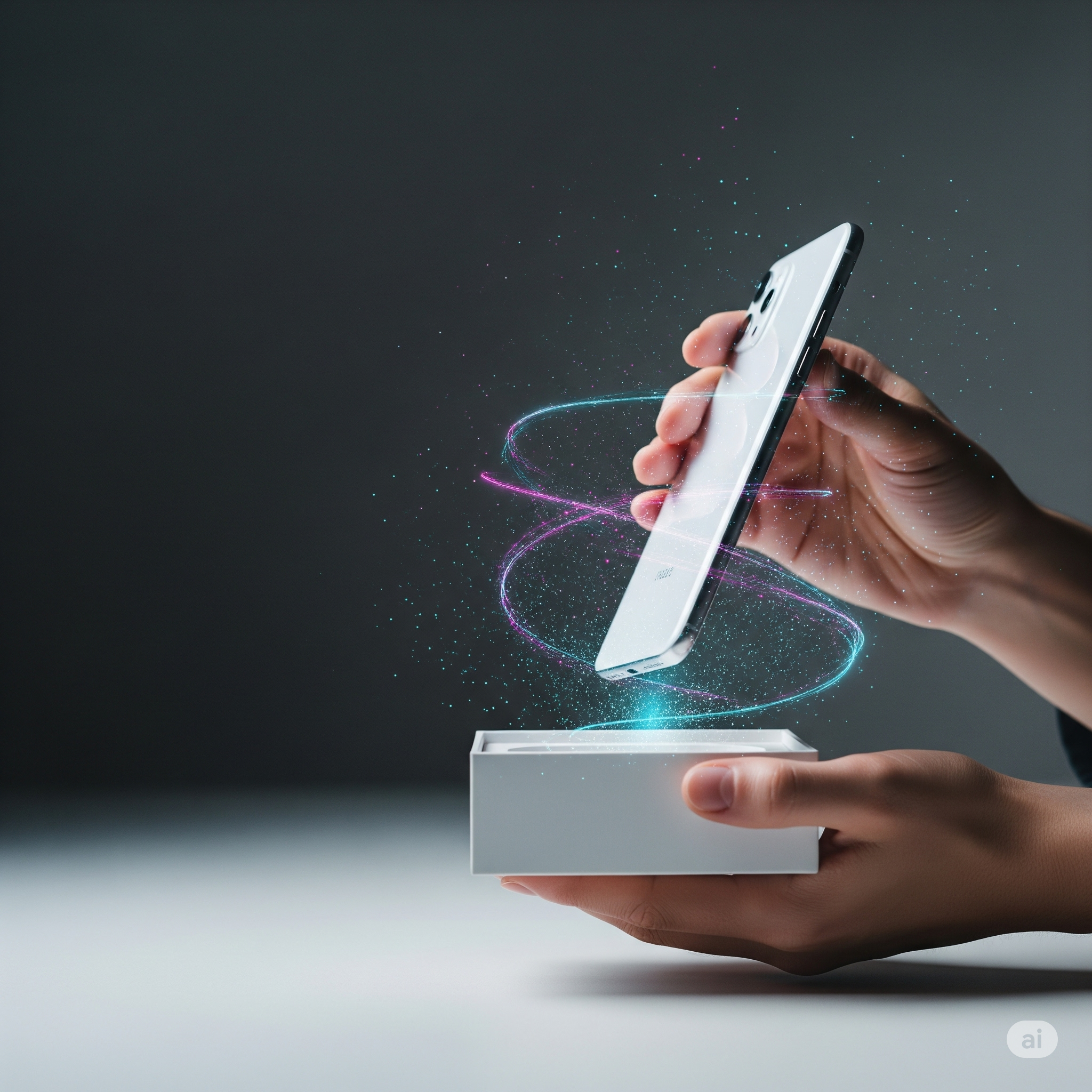 Unboxing de un smartphone de última generación